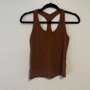 Lululemon cropped cool racer back tank